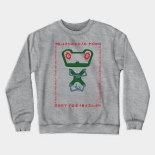 Meditating Frog Crewneck Sweatshirt